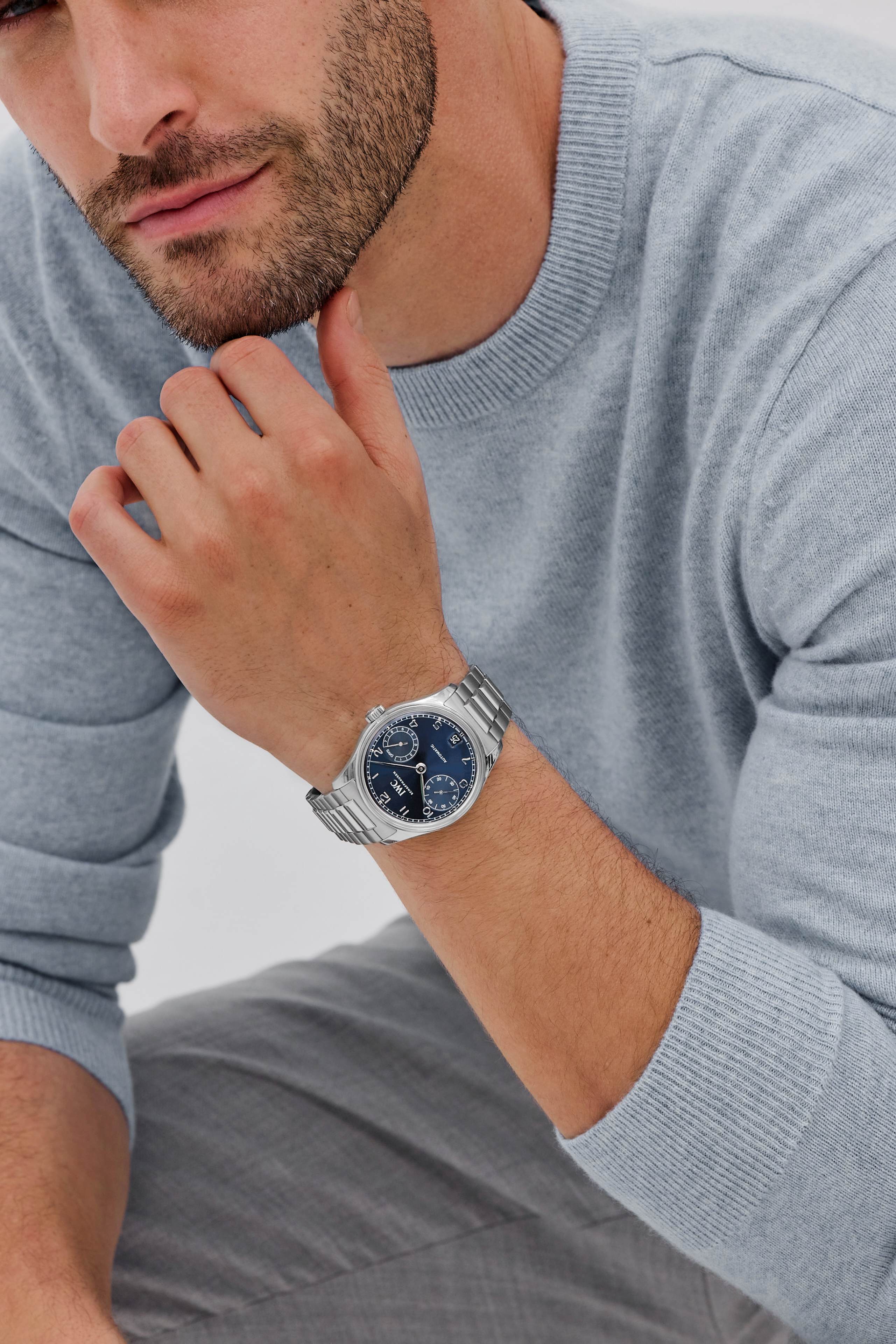 純正 現行 ポルトギーゼ オートマティック 42用 ステンレスブレス 純正 現行 ポルトギーゼ オートマティック 42用 ステンレスブレス